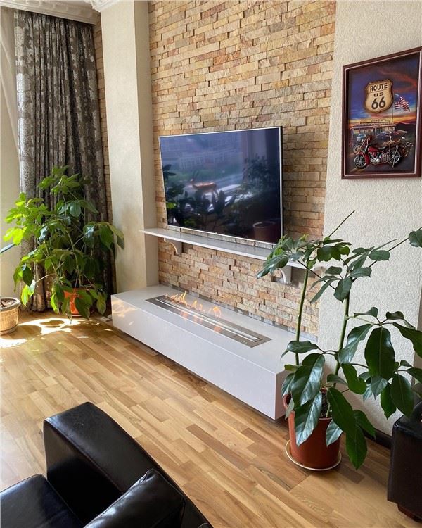 Nekilnojamasis liepsna Patalpų Automatinis etanolio židinys