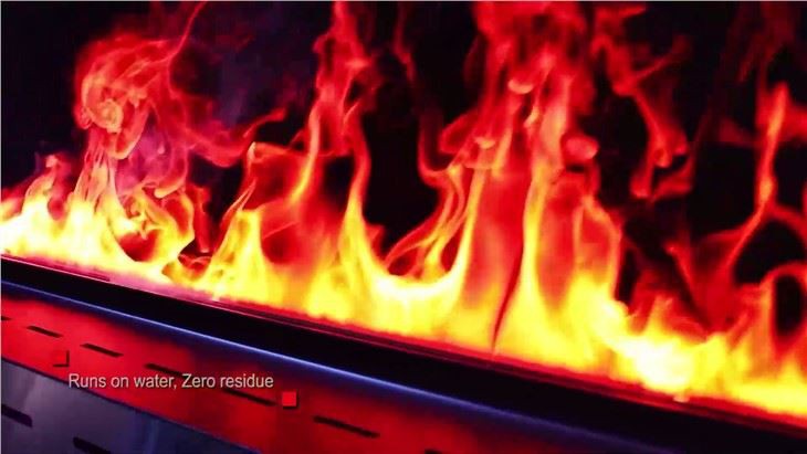 Electric Water Vapor Steam Fireplace